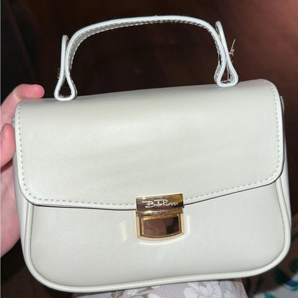 Bella Russo Small Gray Handbag
